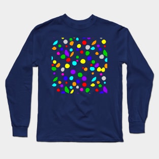 Abstract Dreams of Summer Fruit (MD23SMR006) Long Sleeve T-Shirt